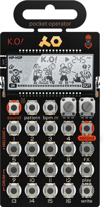 Actual product image Teenage Engineering Po-33 K.O.
