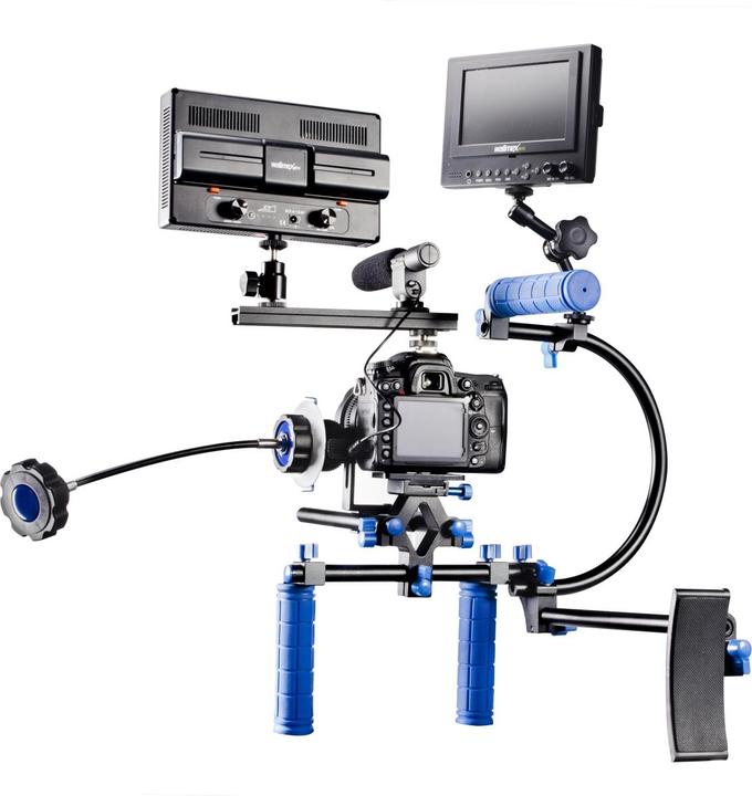Produktbild Walimex pro pro Hand-Schulter- Videostativ Cineast III (Kunststoff)