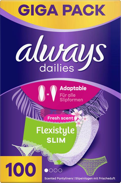 Actual product image Always Dailies Flexistyle (100 x)