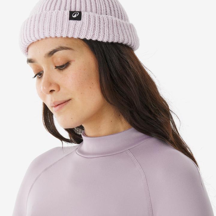 Image du produit Wedze Sous-vêtement thermique de ski chaud et respirant femme, BL 500 mauve (S)