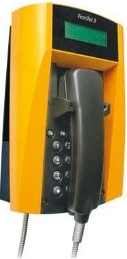 Produktbild FHF FernTel 3#11230021 Telefon o. Display Wendelschnur sw/ge - Analog-Telefon - Anal