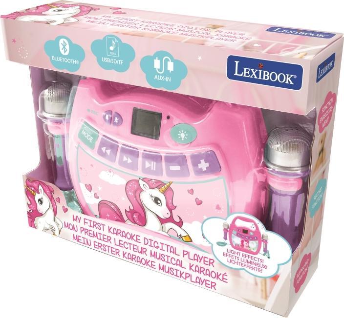 Produktbild Lexibook Unicorn Portable Digital Music Player with 2 Mics (MP300UNIZ)