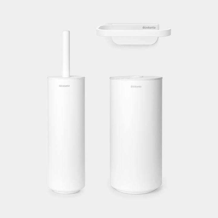 Actual product image Brabantia Bathroom accessories Mindset 3 pieces, White