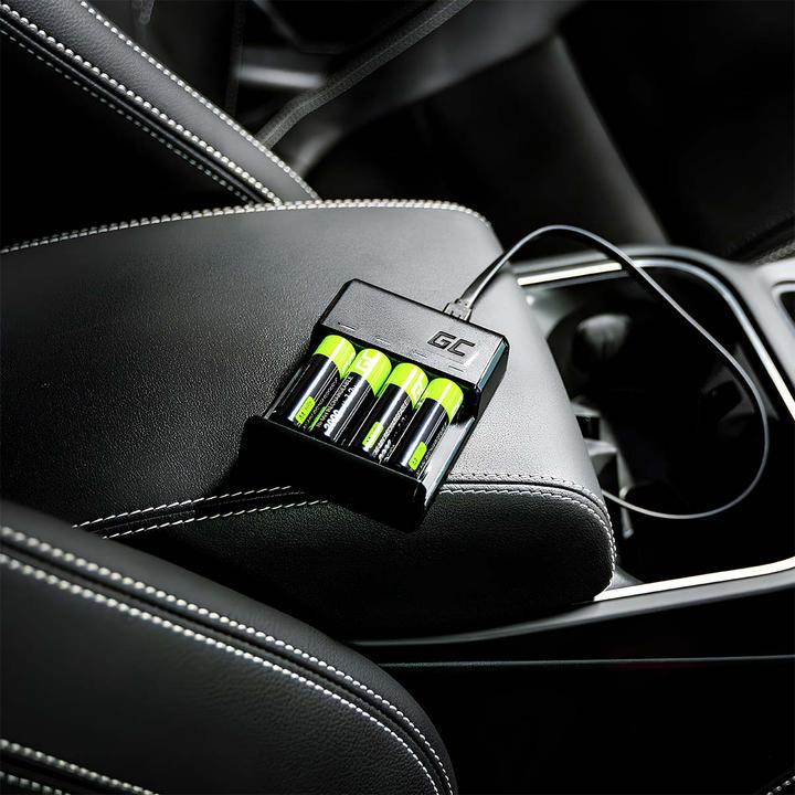 Actual product image GreenCell VitalCharger (GRSETGC01) (4 pcs., AA, 2000 mAh, Battery + charger)