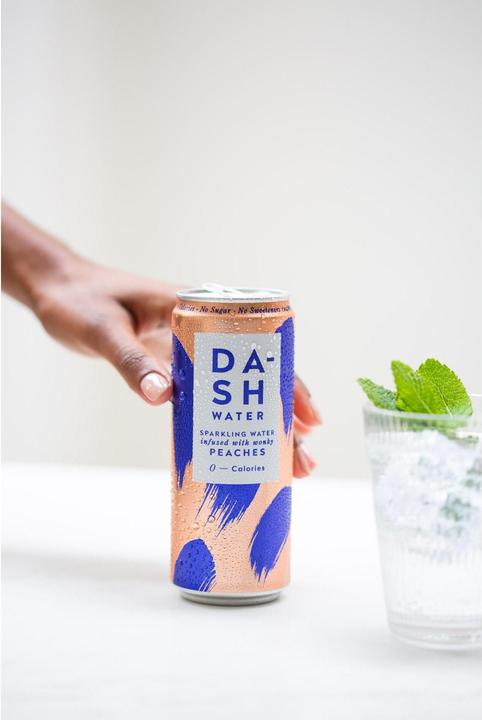 Produktbild Dash Water Peaches (12 x 33 cl)