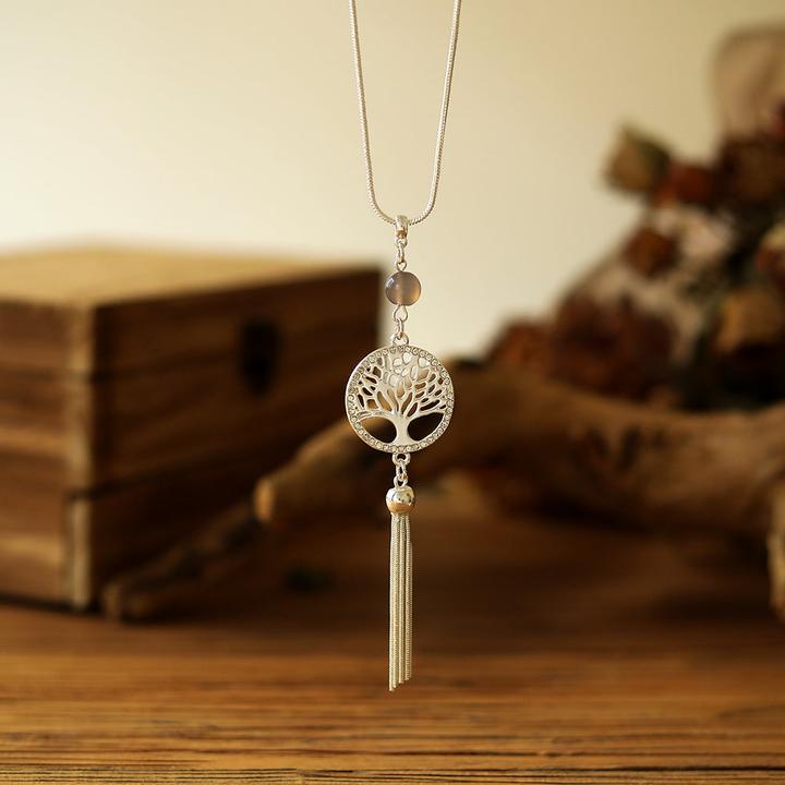 Immagine prodotto Andreani Bracciale con vera pietra lavica (80 cm, Metallo, Pietre)