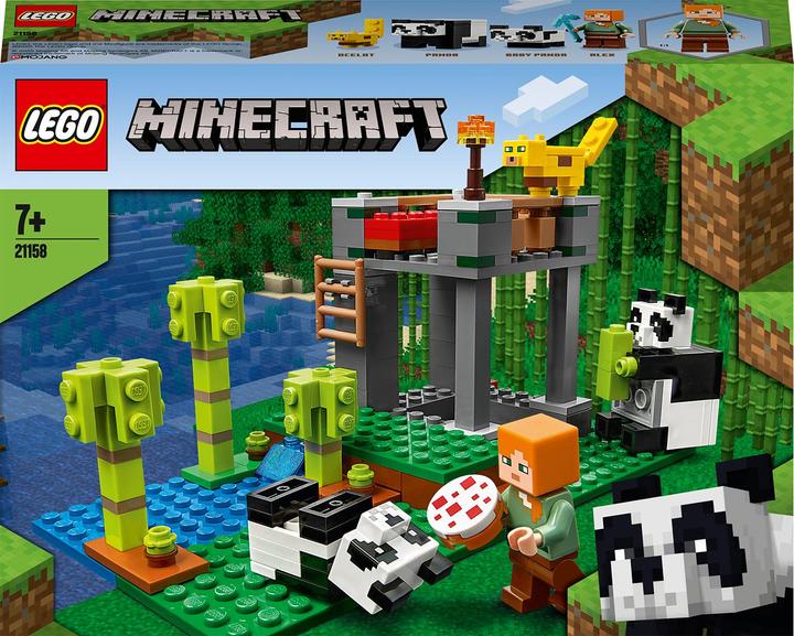 Produktbild LEGO Der Panda-Kindergarten (21158, LEGO Minecraft)