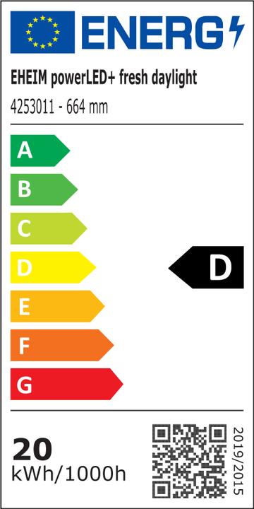 Energie-Label Eheim Incpiria (230 l)