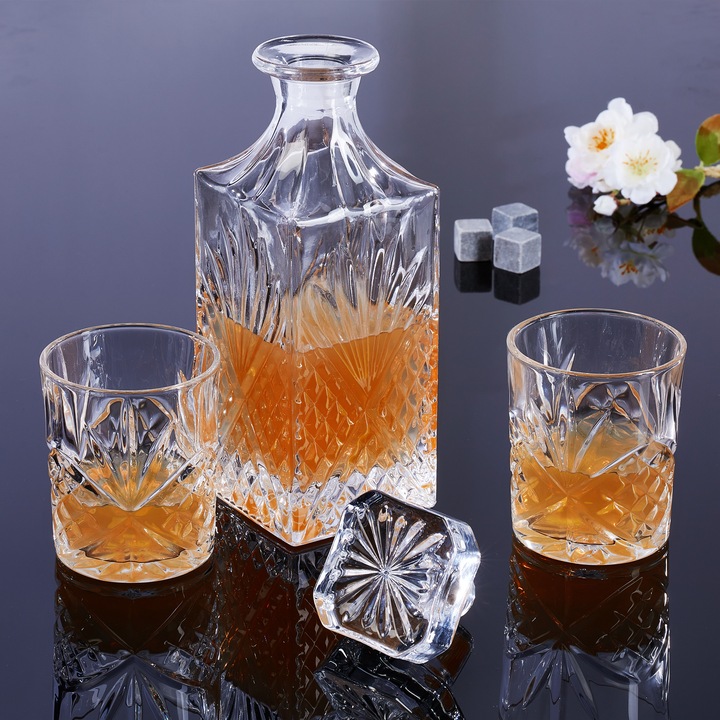 Actual product image Relaxdays 5-piece whisky set (8 dl, 1 x, Whisky glass)