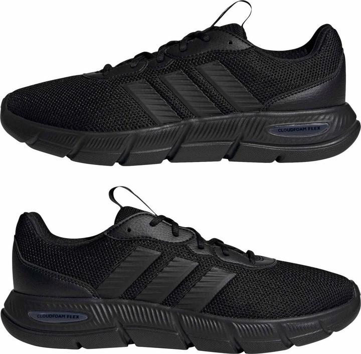 Actual product image Adidas Cloudfoam Flex - Laces - cblack/cblack/gresix (42)