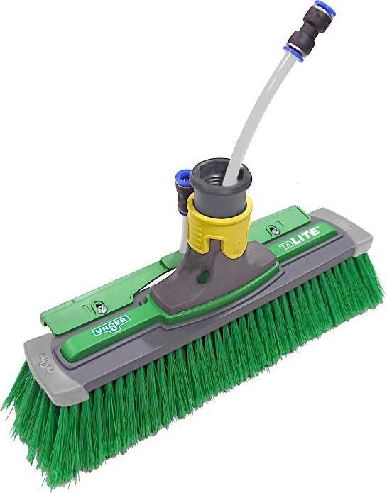 Produktbild Unger NFK28 Power Bürste nLite gesplissene Borsten 28 cm inkl. Schlauch mit Schnellanschluss, spezi