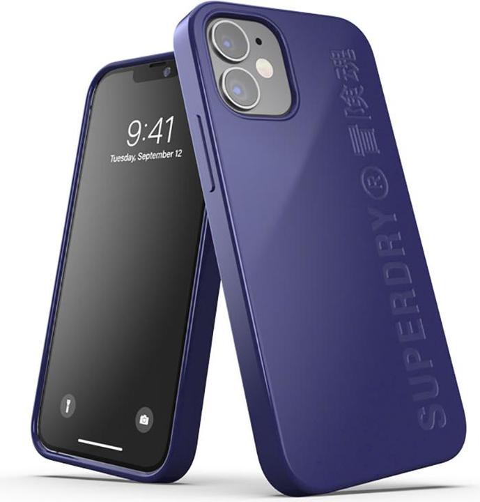 Superdry Snap iPhone 12 mini Compostable dark blue (Apple iPhone 12 mini)