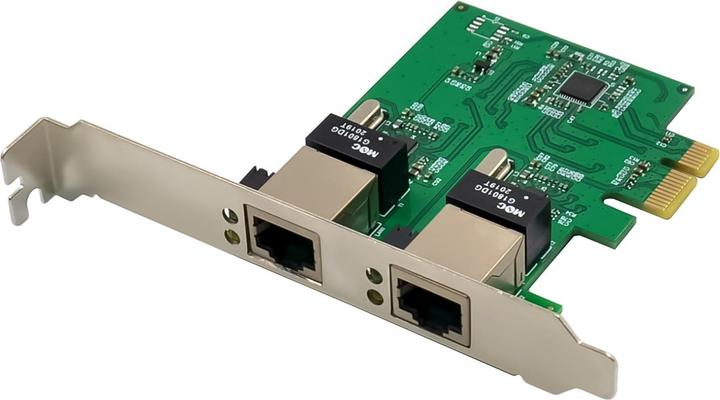 Actual product image InLine Dual Gigabit Netzwerkkarte (Mini PCI Express)