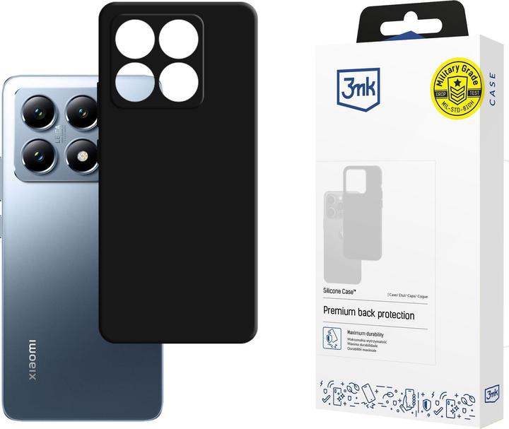 Produktbild 3MK Silicone Case for Xiaomi 14T - black (Xiaomi 14T)