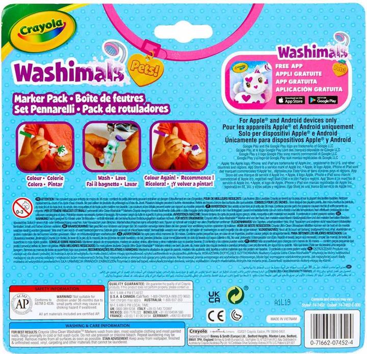 Produktbild Crayola Washimals Markers