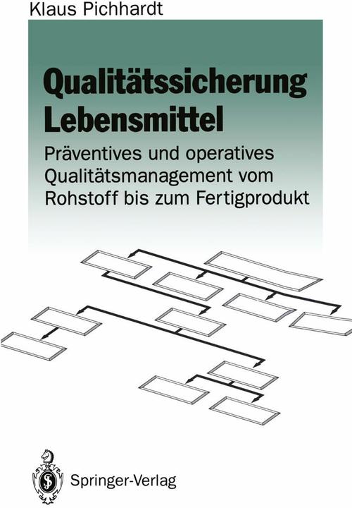 Produktbild Qualitätssicherung Lebensmittel (Deutsch, Klaus Pichhardt, 2012)