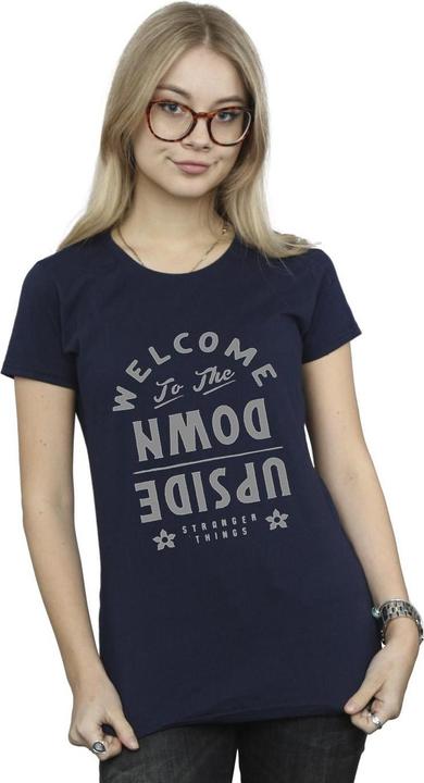 Produktbild Netflix Stranger Things Welcome To Upside Down TShirt
