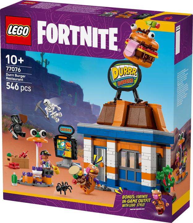 Actual product image LEGO Durrr Burger Restaurant (77076, LEGO Fortnite)