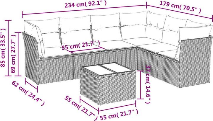 Produktbild vidaXL Laney