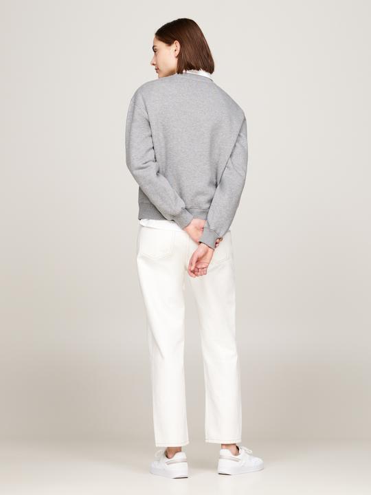 Produktbild Tommy Hilfiger Regular Sweatshirt Dames - Grijs - Maat S (S)