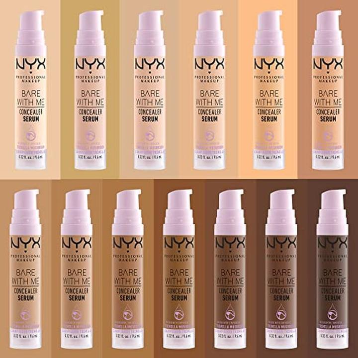 Actual product image NYX Professional Make-Up Bare With Me Serum Concealer (2.5 Medium Vanilla)