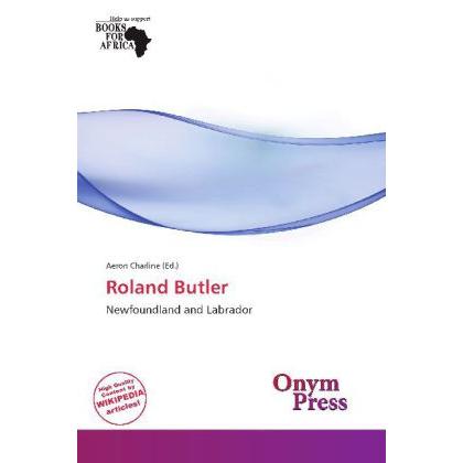 Roland Butler, Fachbücher