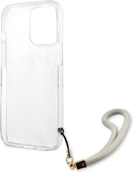 Productafbeelding Guess Hard Cover Marmeren Streep met Riem (Apple iPhone 13 Pro Max)