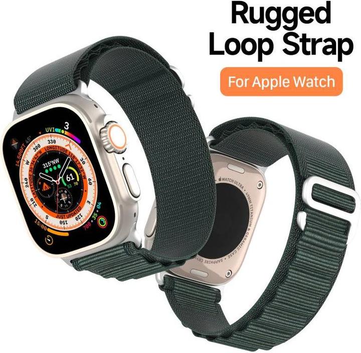 Produktbild Dux Ducis Apple Watch 8 / 7 / 6 / SE / 5 / 4 / 3 / 2 / 1 (41, 40, 38 mm) Armband GS-Version Sportarm (38 mm, 40 mm, 41 mm, Nylon)