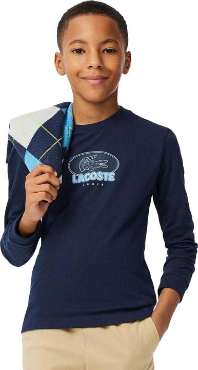 Produktbild Lacoste Abzeichen TShirt Dicke Baumwolle (104)