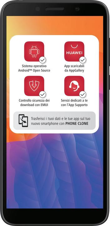 Produktbild Huawei Y5p (32 GB, Midnight Black, 5.45", Dual SIM, 4G)