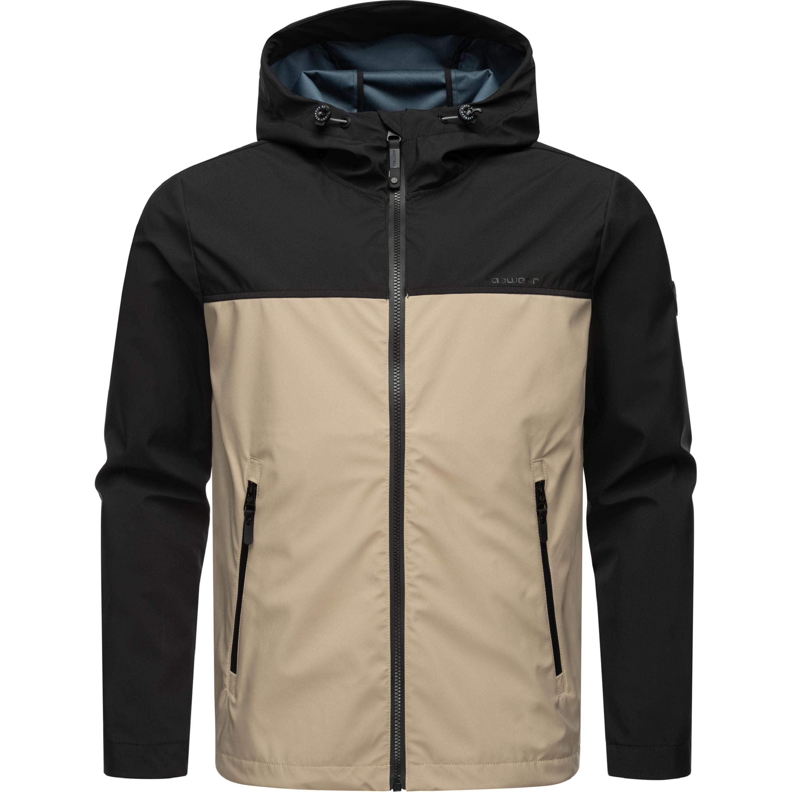 Ragwear, Herren, Jacke, Shellwie Block (S), Beige, S