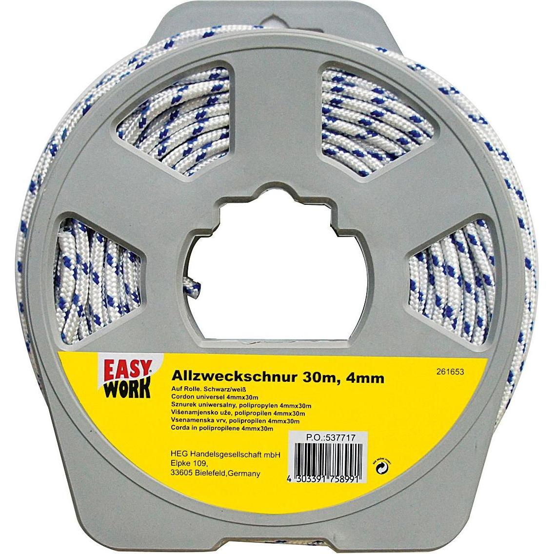 6x Easy Work, Verpackungsmaterial, Allzweckschnur (6 Stück)