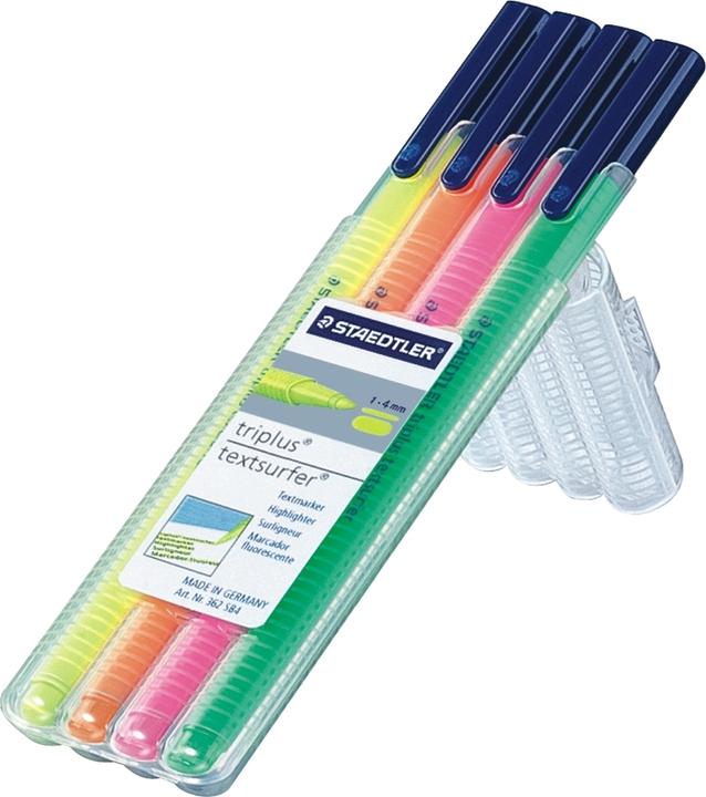 Produktbild Staedtler Textmarker triplus textsurfer 4St Box (4x)