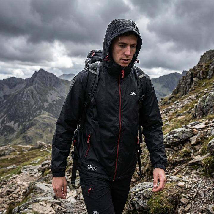 Actual product image Trespass QIKPAC X Unisex Shell Jacket (M)