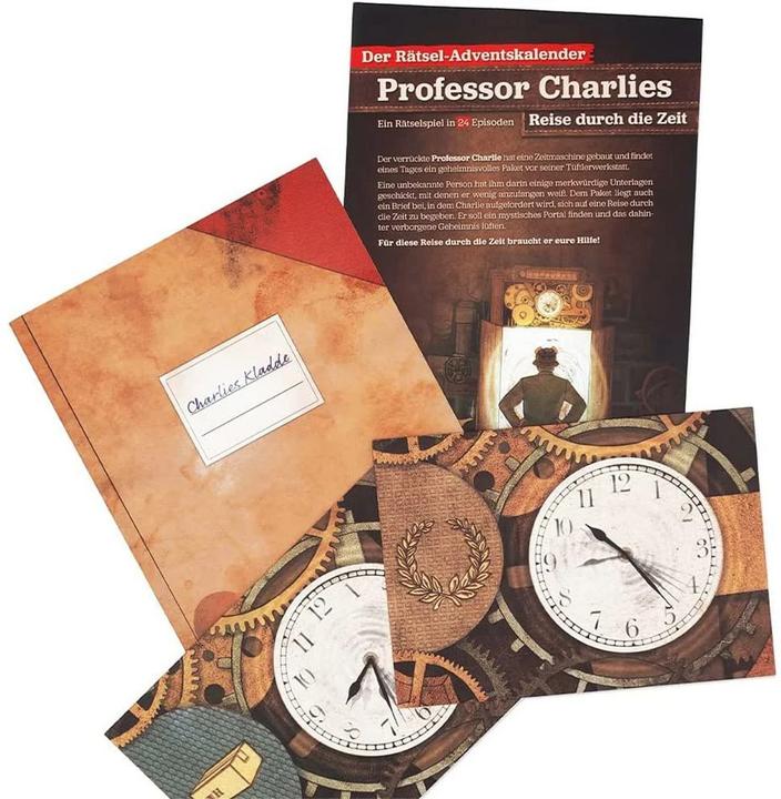 Actual product image Hidden Games HID00009 - : Professor Charlies Reise durch die Zeit, für 1-6 Spieler, ab 14 Jahren (German)