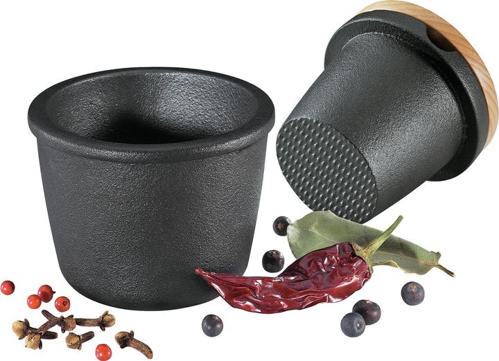 Zassenhaus Spice grater with storage compartment (Pepper, Salt, Various spices)