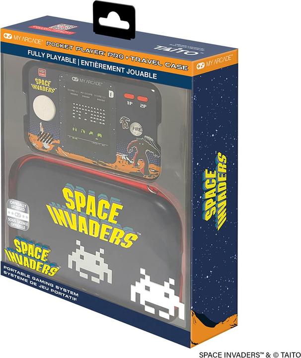 Image du produit MyArcade My Arcade - Space Invaders Portable Gaming System + Travel Case