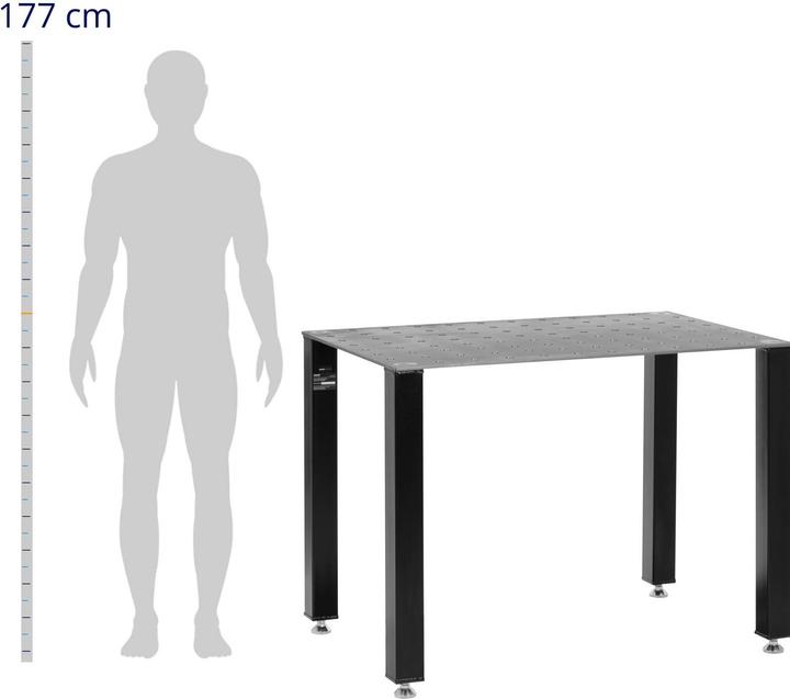 Actual product image Stamos Welding Table - 1000 kg - 119 x 79 cm