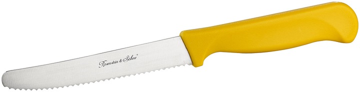 Produktbild Rosenstein & Söhne 6er-Set bunte Frühstücksmesser mit Wellenschliff (11.40 cm)