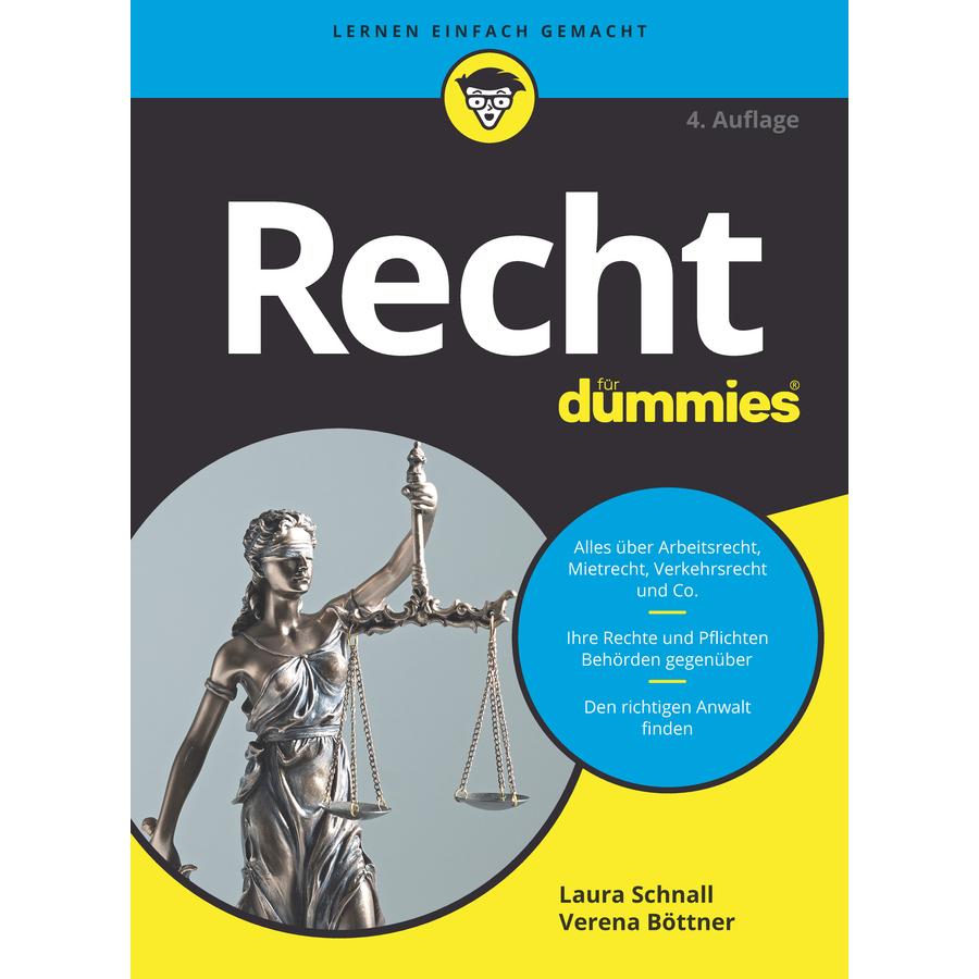 Recht für Dummies, Fachbücher von Laura Schnall, Verena Böttner