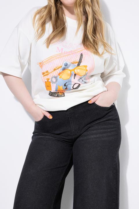Actual product image Studio Untold Denim Elastic Waist Culottes (54)