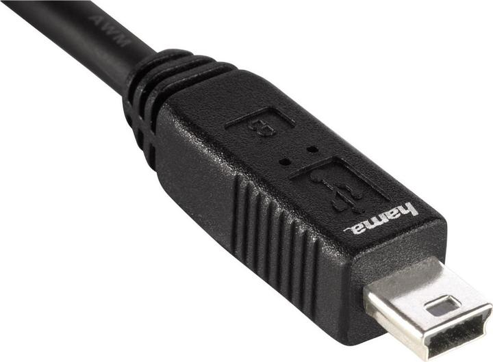 Actual product image Hama USB 2.0 cable B5 pin (1.80 m, USB 2.0)