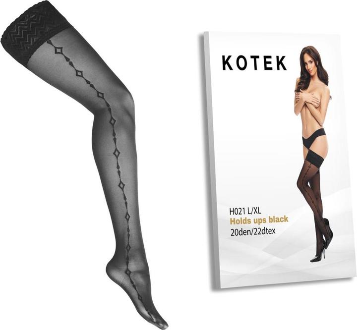Produktbild Kotek H021 hold ups 20den (XL)