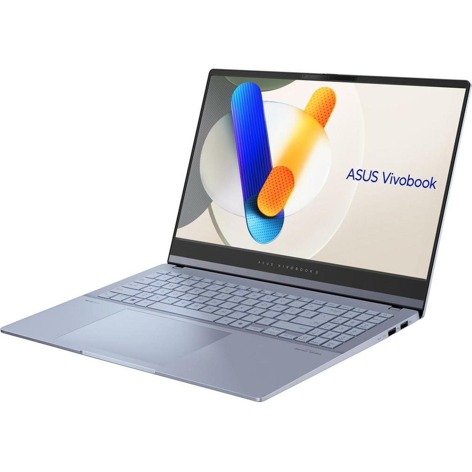 ASUS Vivobook S 15 OLED (15.60", Intel Core Ultra 7 155H, 16 GB, 1000 GB, DE), Notebook, Blau