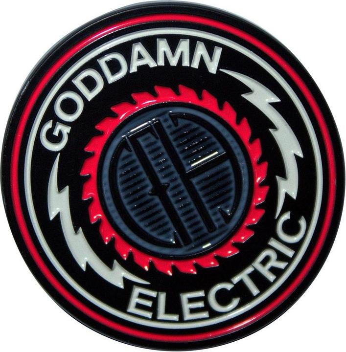 Produktbild Pantera Abzeichen Goddamn Electric ZinkLegierung