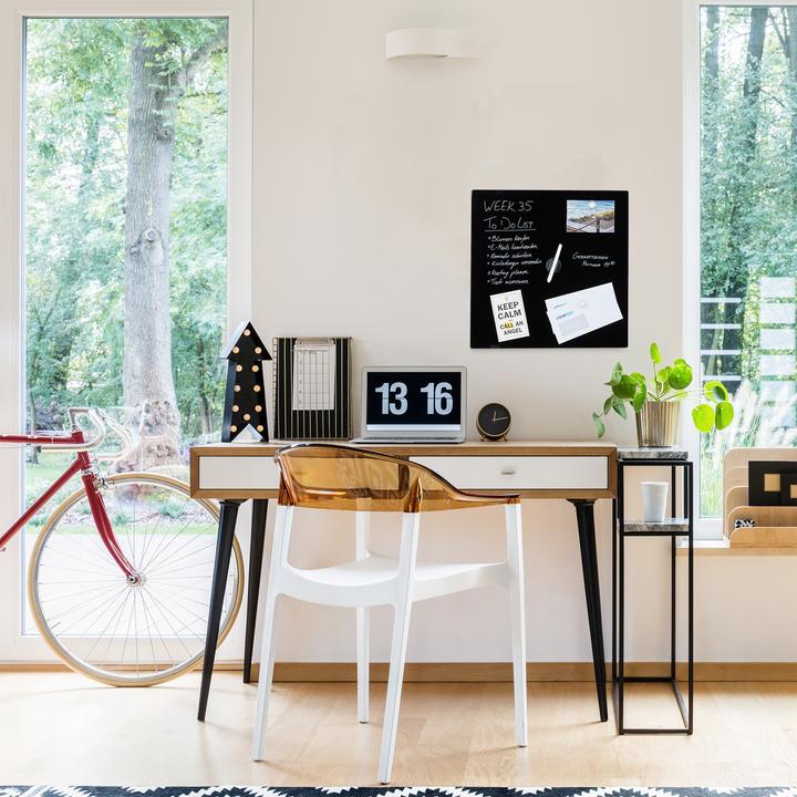 Image du produit Relaxdays Tableau magnétique pense-bête, 3 tailles (Tableau magnétique, 50 x 0.4 x 50 cm)