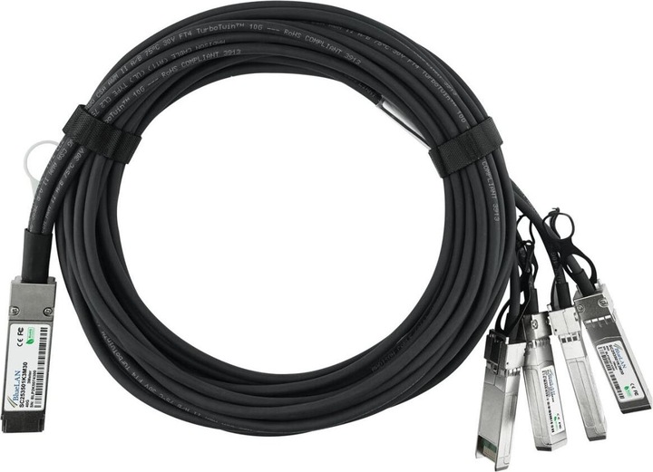 Produktbild BlueLAN Siemon SFPPQSFP30-01 kompatibles QSFP DAC SC253501K1M30