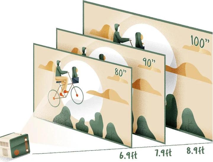 Produktbild BenQ GS50 (Full HD, 500 lm, 1.2:1)