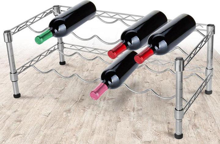 Actual product image Casa Pura Weinregal (12 bottles, 30 x 62 x 25 cm)