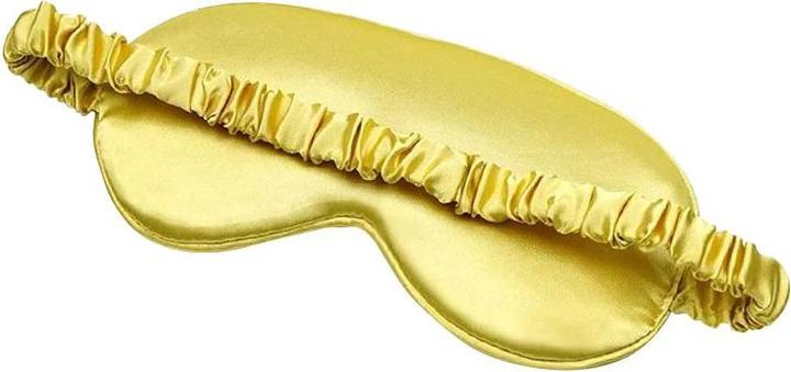 Actual product image JTI Soft sleep mask - Yellow (Sleeping mask)